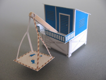 Cabane de p&ecirc;cheur miniature