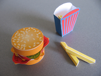 Hamburger miniature