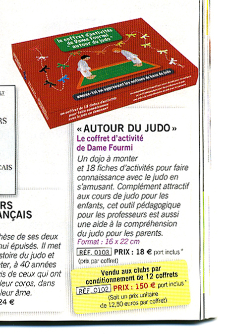 Dame Fourmi dans l'Esprit du Judo