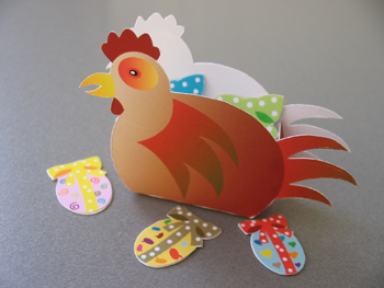 Poule miniature