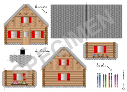 Le chalet de ski
